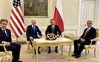 Spotkanie w wąskim gronie z prezydentami Polski i USA